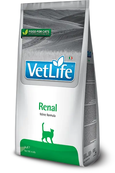 Farmina Vet Life Renal корм для кішок 0,4 кг для підтримки функції нирок1