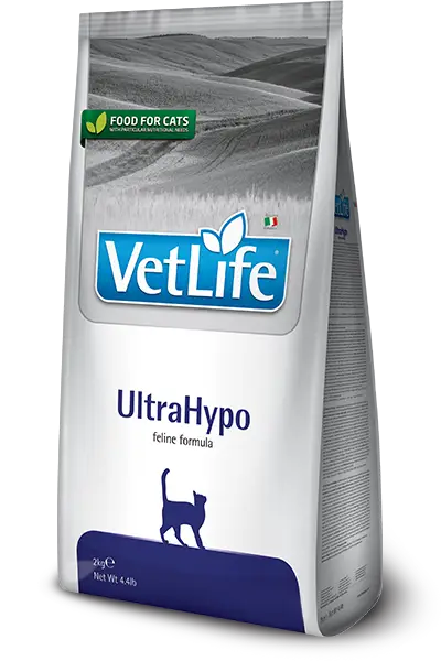 Farmina Vet Life UltraHypo корм для кішок 0,4 кг у разі харчової алергії1