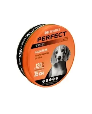 PerFect TRIO нашийник протипаразитарний для собак 35 см...