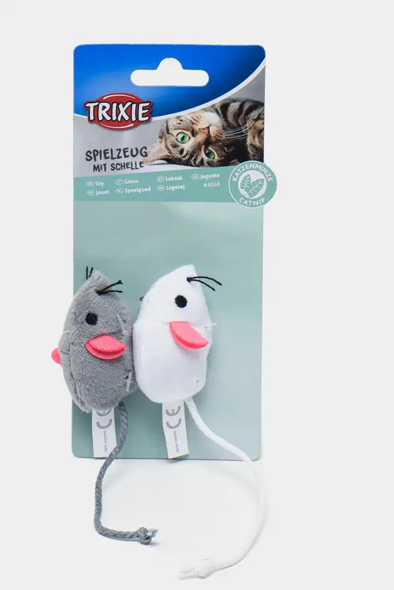 Trixie TX-4069 іграшка з дзвіночком для кішок і кошенят (2 шт.)1