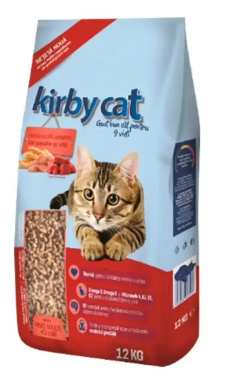 Kirby Cat корм для котів з куркою та яловичиною 0,9 кг (на вагу )1