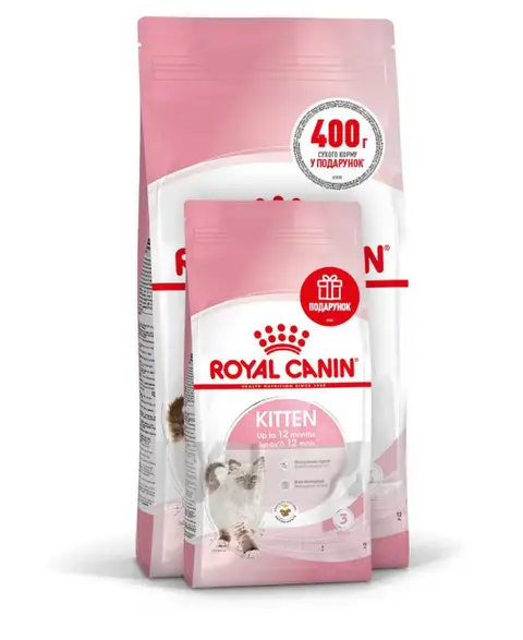 Royal Canin Kitten 2 кг + 400г корм для кошенят від 4 до 12 місяців 2 кг1