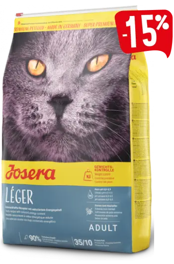 Josera Léger 10 кг - корм для кастрованих/стерилізованих котів1