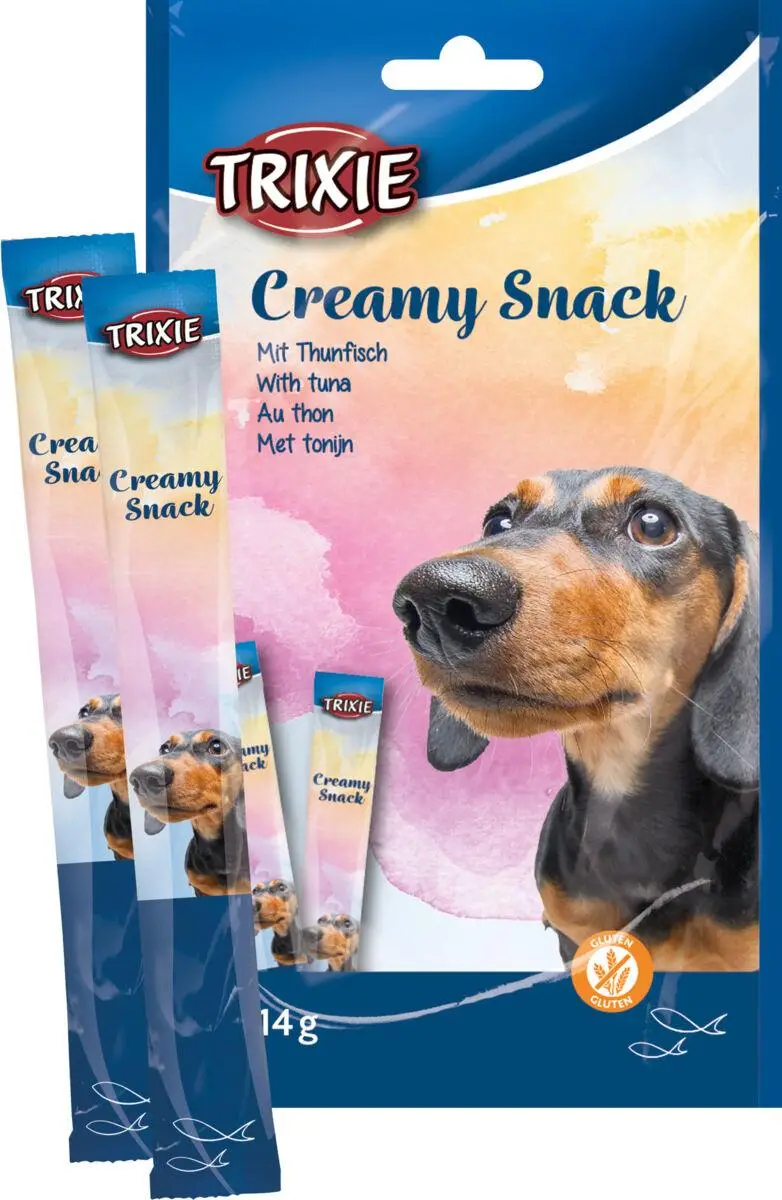 Trixie TX-31901 Creamy Snacks ласощі для собак 5*14г (тунець)1