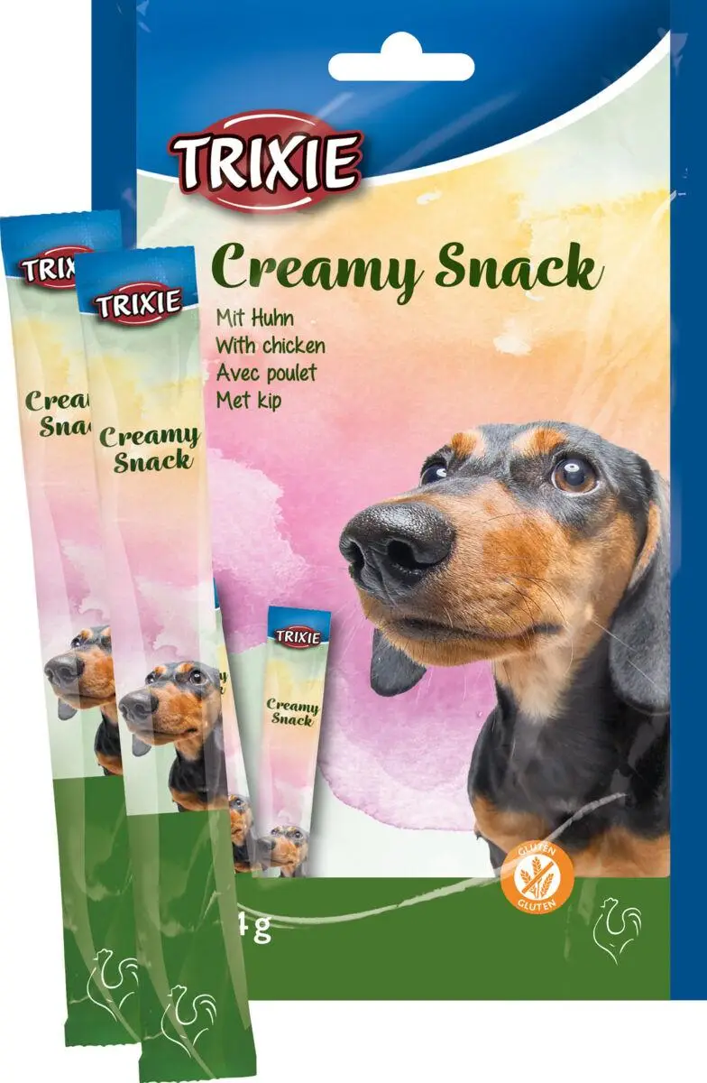 Trixie TX-31900 Creamy Snacks ласощі для собак 5*14г (курка)1