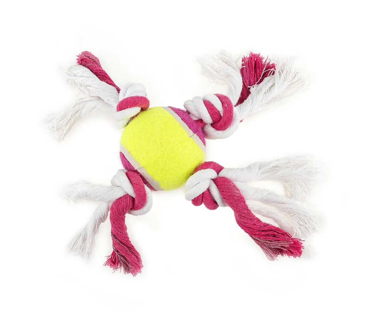 HapPet іграшка для собак м'яч з канатами 33 см1