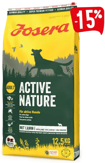 Josera Active Nature 12,5кг - корм для активних собак ( ягня )1