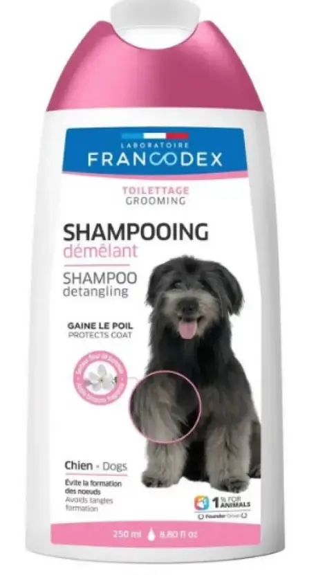 Laboratoire Francodex 2in1 шампунь-кондиціонер для собак з запахом яблуневого цвіту 250мл1