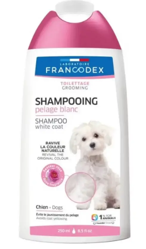 Laboratoire Francodex White Coat шампунь для собак з білою ше...