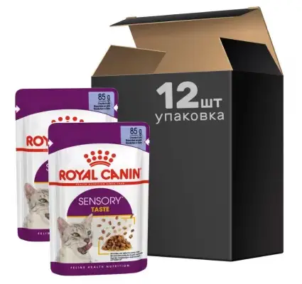 Royal Canin Sensory Taste Jelly (шматочки в желе) 85г * 12шт ...