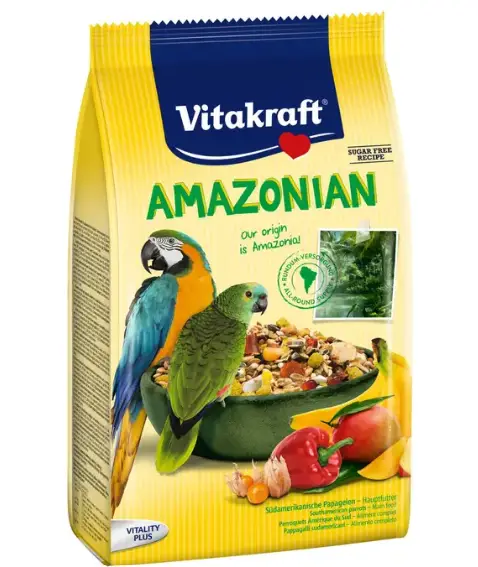 Vitakraft Amazonian 750г корм для амазонських папуг1