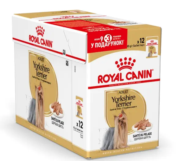 Royal Canin Yorkshire Terrier 85г * 12шт паштет для йоркширських тер'єрів1