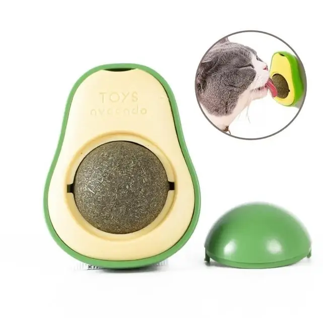 Льодяник-цукерка Авокадо для котів з м'ятою...