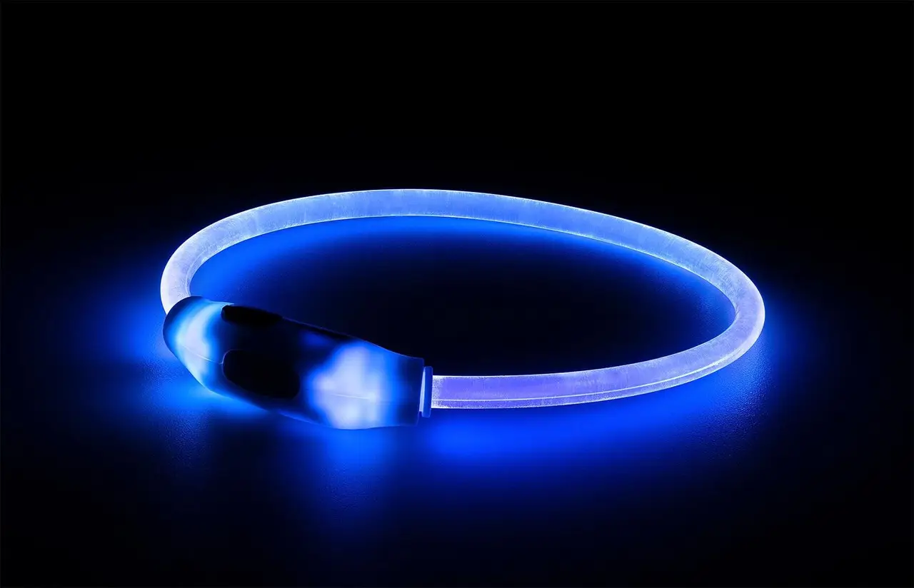Happet нашийник (USB) світловий для собак 40 см (синій)...