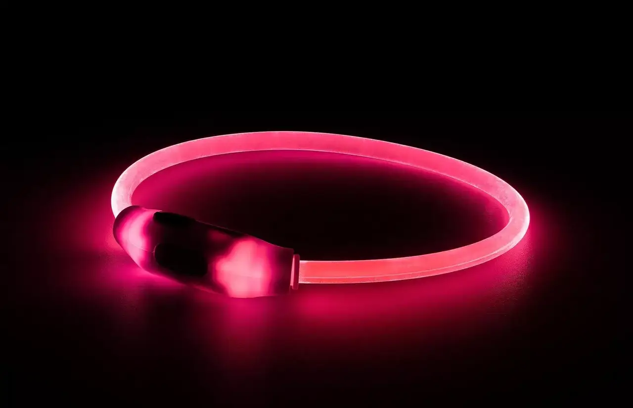 Happet нашийник (USB) світловий для собак 40 см (червоний)...