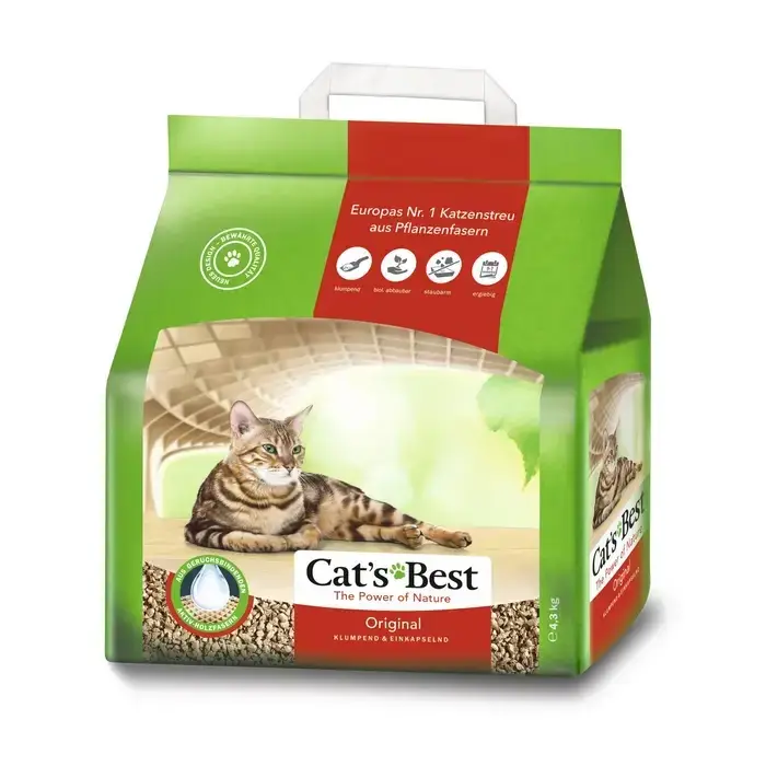 Cat's Best Original 10л / 4,3кг наповнювач деревинний1