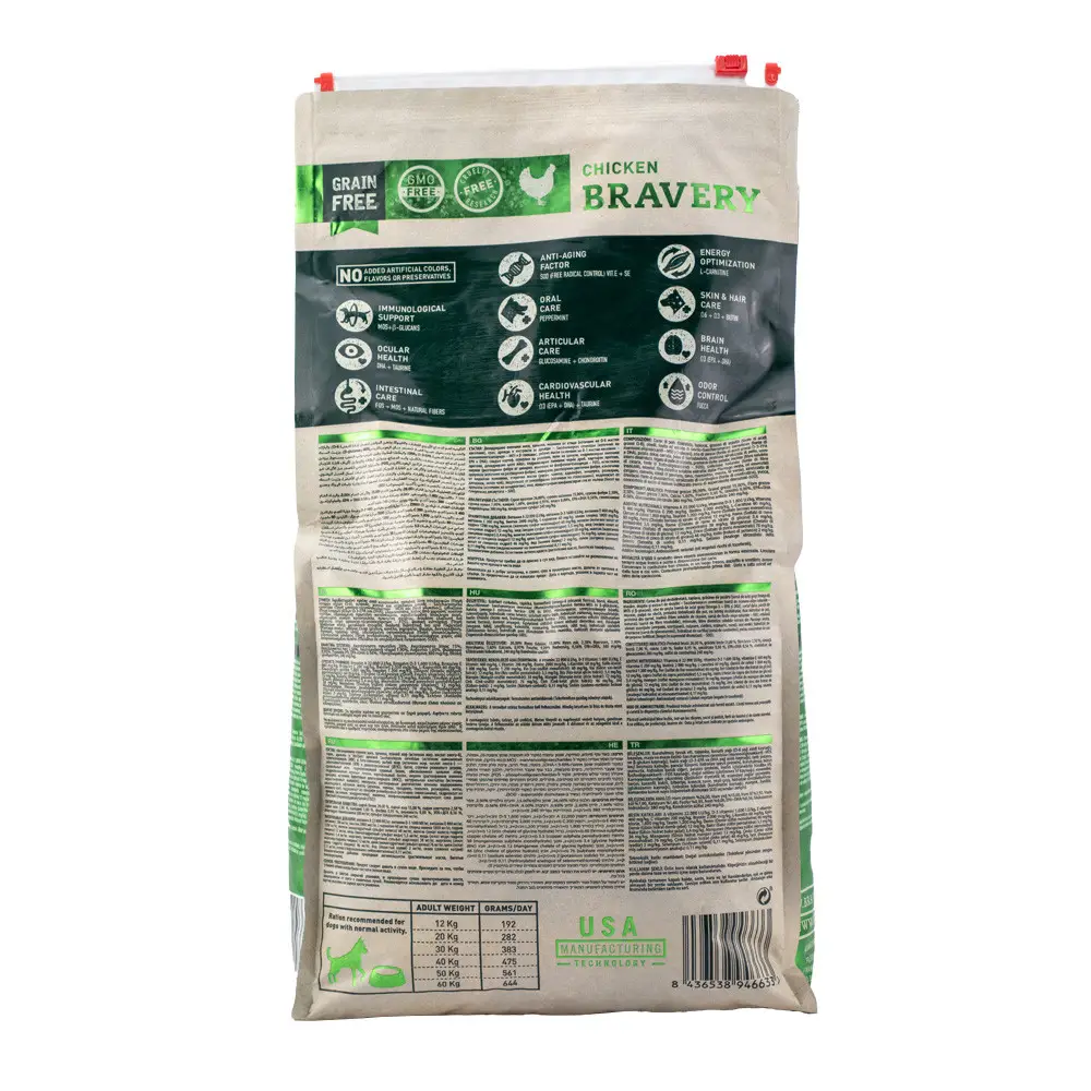 Bravery Large/Medium Chicken 4 кг корм для собак ( курка)6