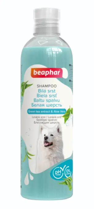 Beaphar Shampoo White for Dogs шампунь для білої шерсті собак 250 мл1