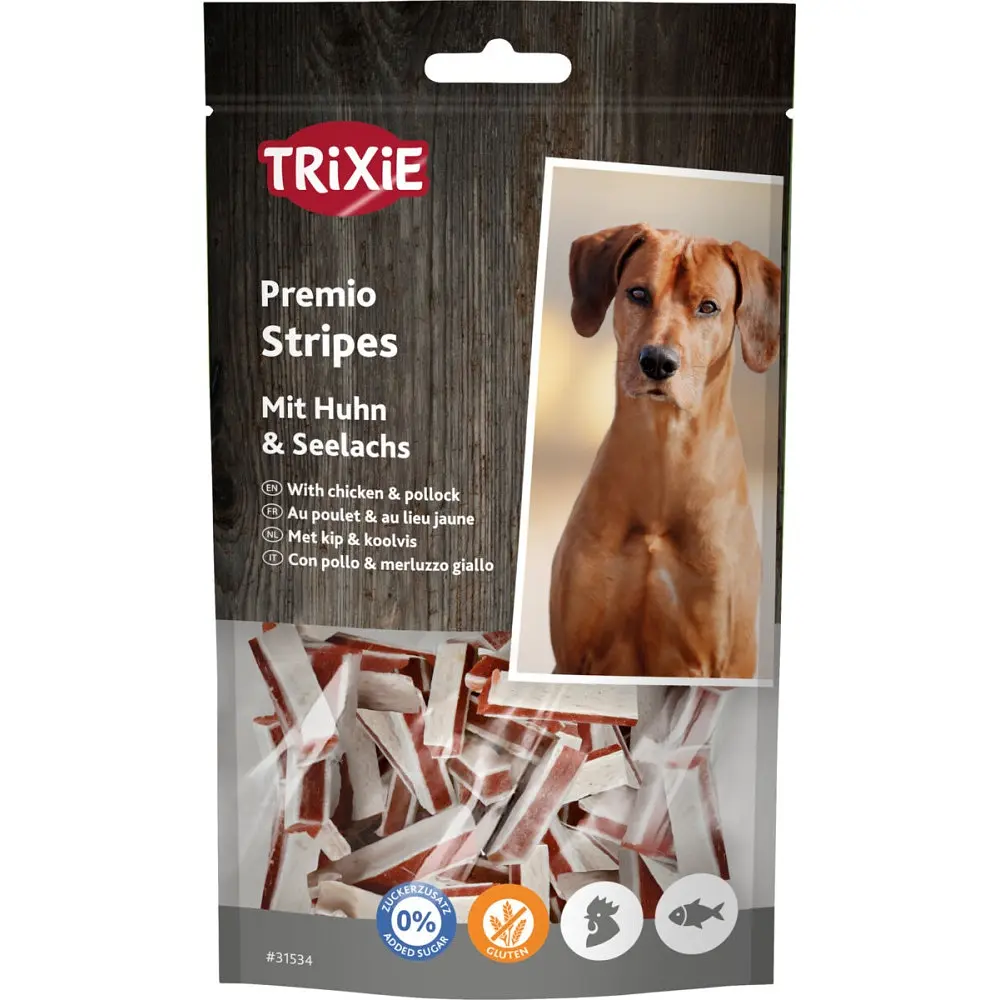 Trixie TX-31803 Premio Chicken and Pollock Stripes XXL 300г -...
