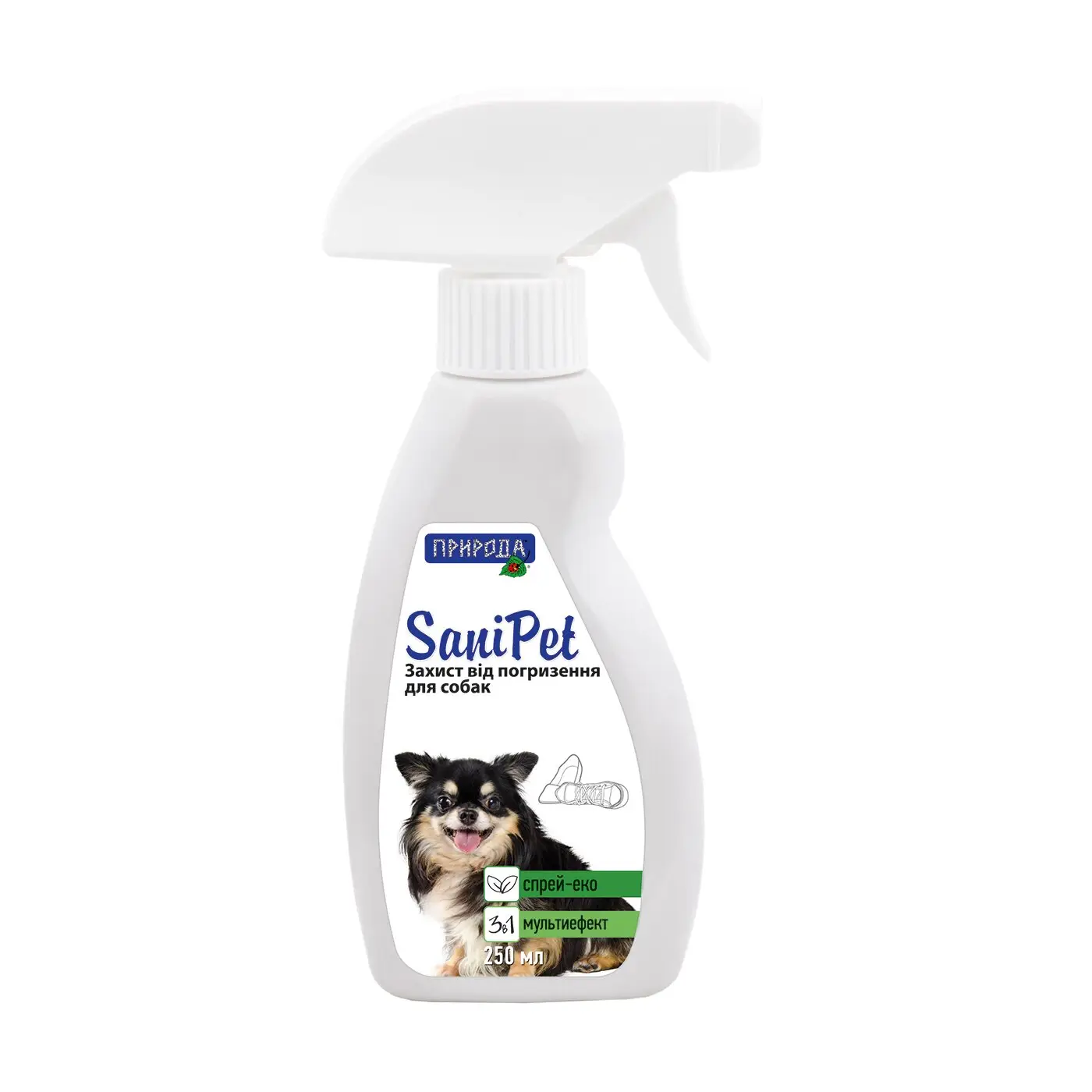 Природа Sani Pet спрей-відлякувач для собак (для захисту від погризення) 250 мл1