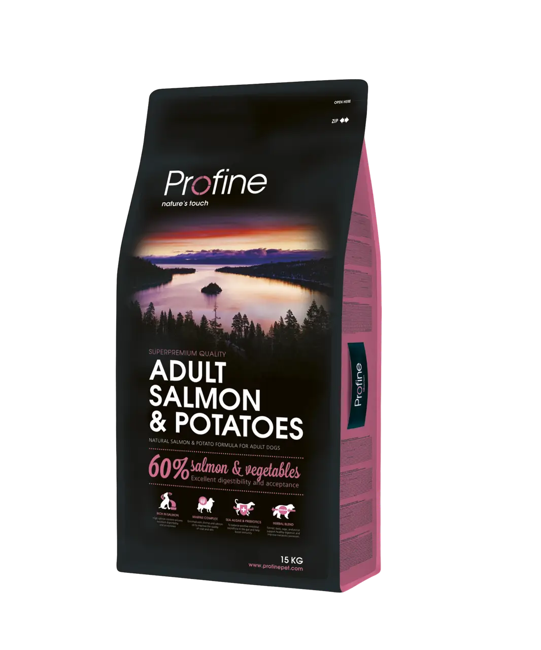 Profine Adult Salmon 15кг- для дорослих собак з лососем1
