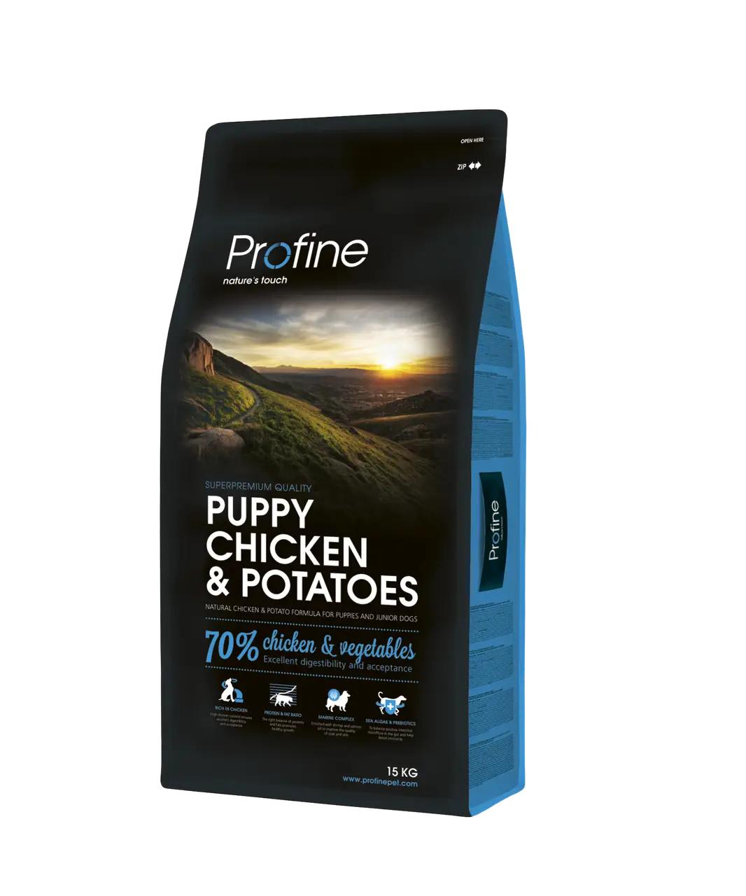 Profine Puppy Chicken 15кг- корм для цуценят і молодих собак з куркою1