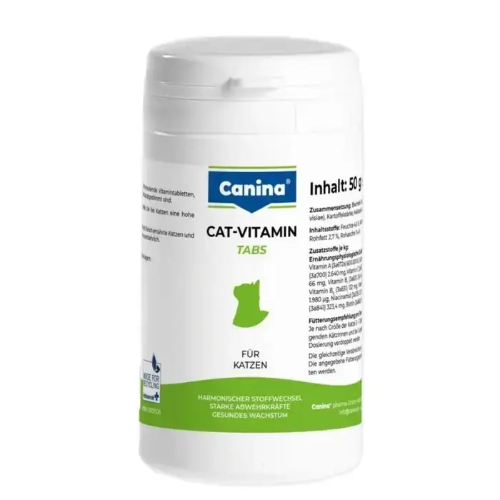 Canina Cat Vitamin 100 табл вітаміни для кішок...