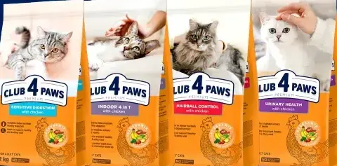 Клуб 4 Лапи ( Україна) преміум корм для котів