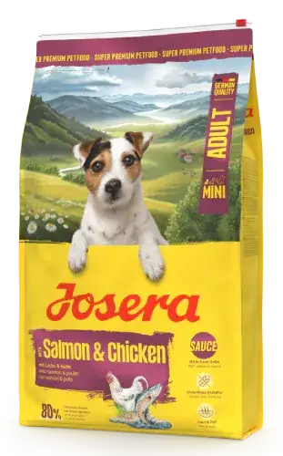 Josera Mini Salmon&Chicken корм для вибагливих собак дріб...