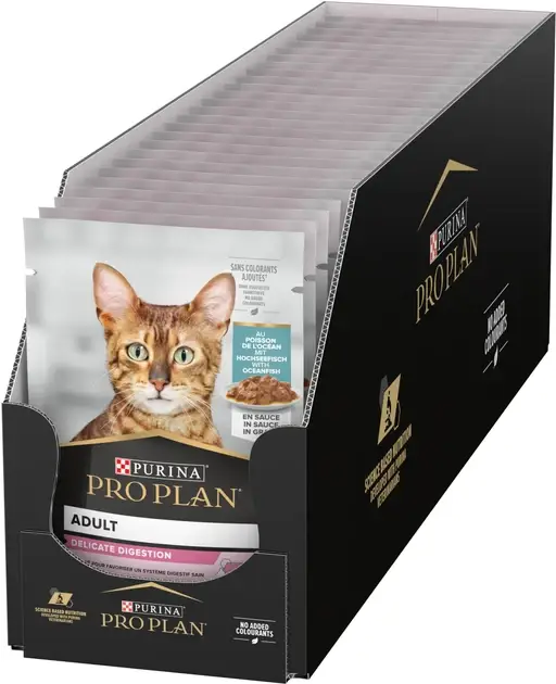 Purina Pro Plan Delicate паучі для кішок з чутливим травлення...