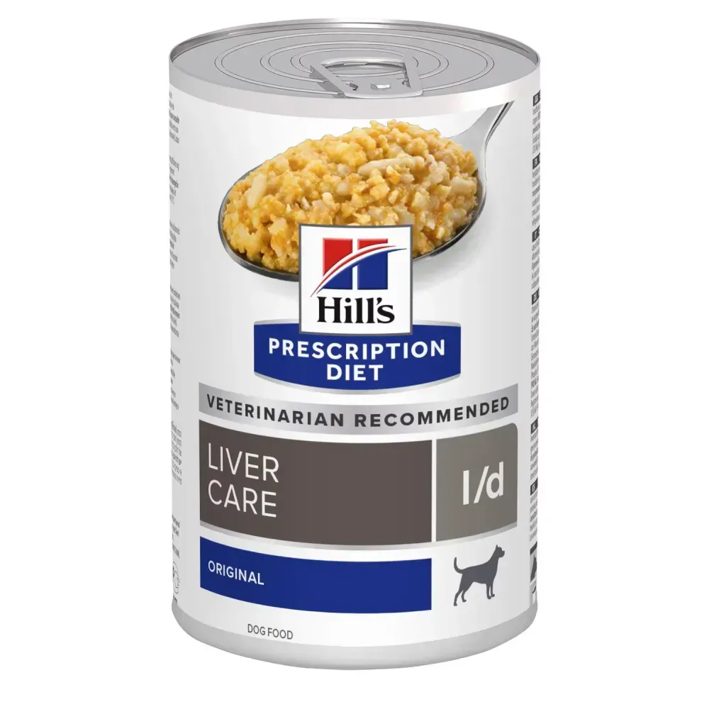 Hill's Prescription Diet Liver Care l/d 370 г для собак для підтримки функції печінки з домашньою птицею1