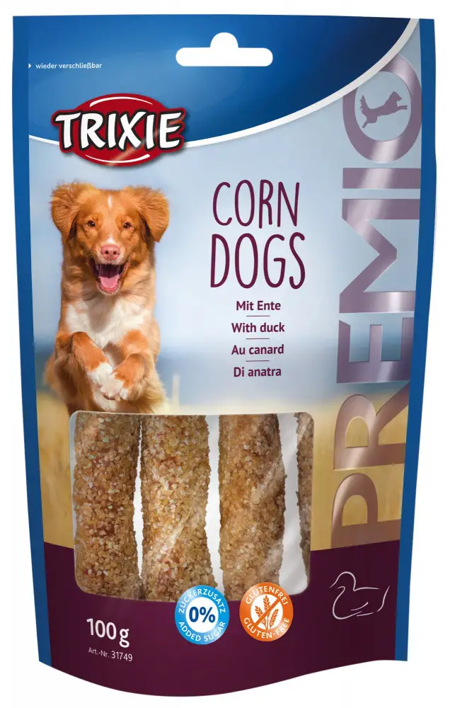 Trixie TX-31749 Snack Corn Dogs 100 г — ласощі для собак з качкою2