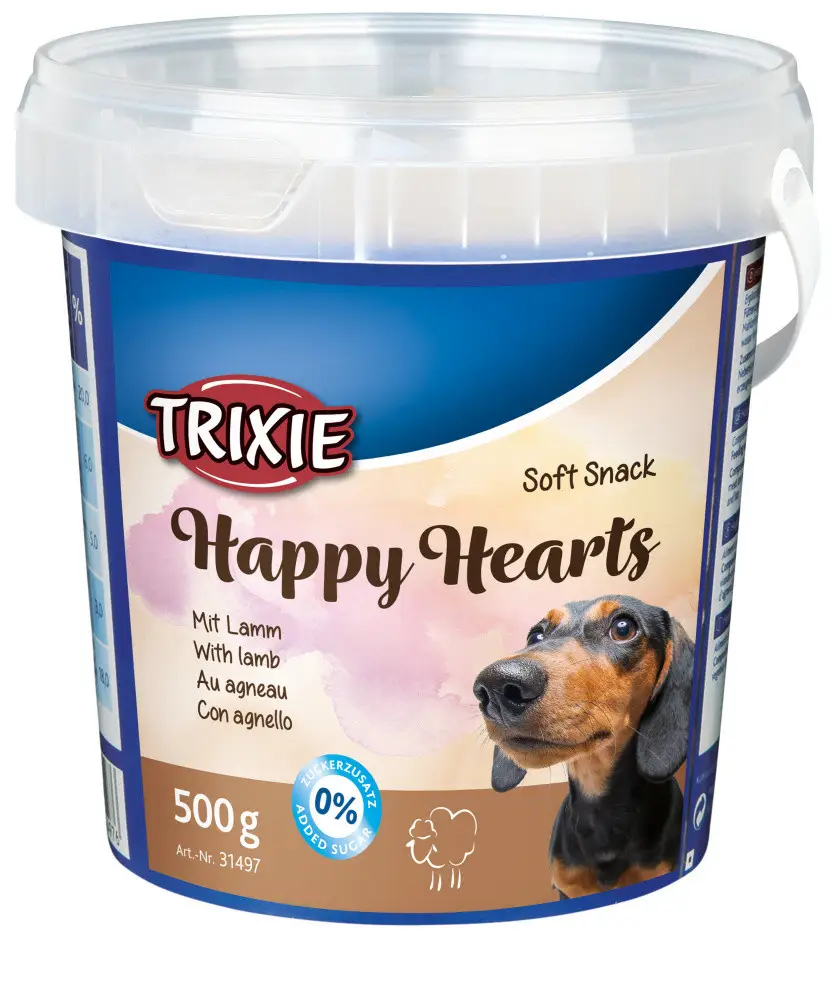 Trixie TX-31497 Happy Hearts 500г -ласощі для собак з ягням2