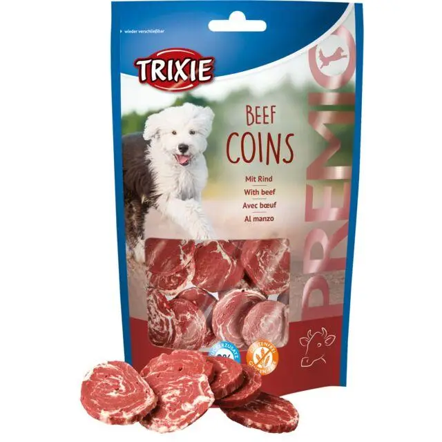 Trixie TX-31706 PREMIO Beef Coins 100гр - ласощі для собак з яловичиною2