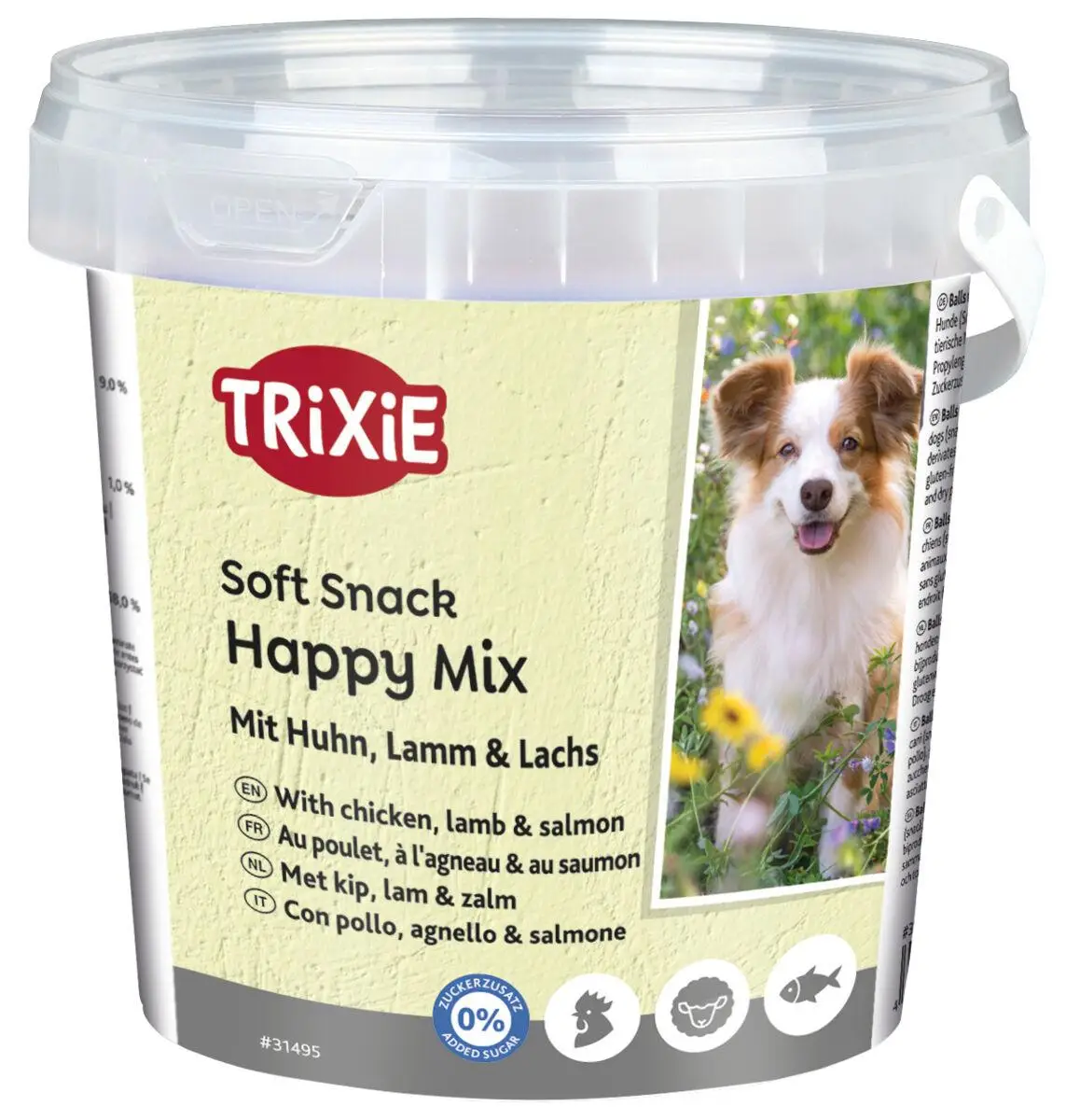 Trixie TX-31495 Happy Mix 500гр суміш ласощів для собак (ягня...
