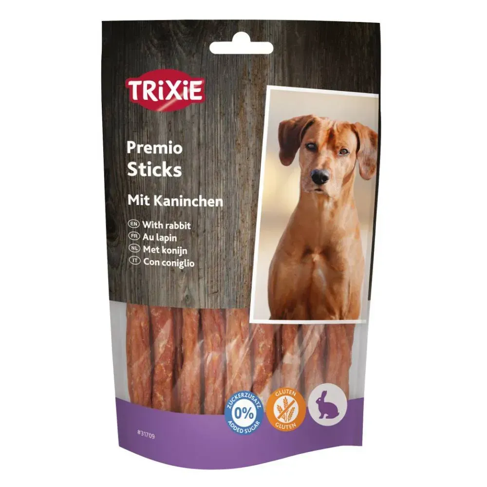 Trixie TX-31709 Premio Rabbit Sticks 100 гр - ласощі з кролик...