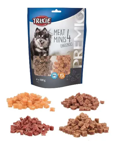 Trixie TX-31852 Premio 4 Meat Minis 400 гр - ласощі 4 смаки для собак2