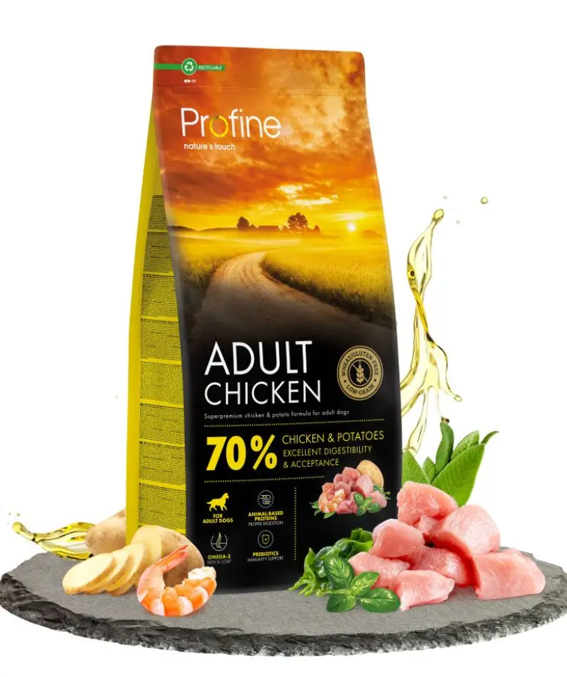 Profine Adult Chicken 12кг- корм для дорослих собак з куркою1