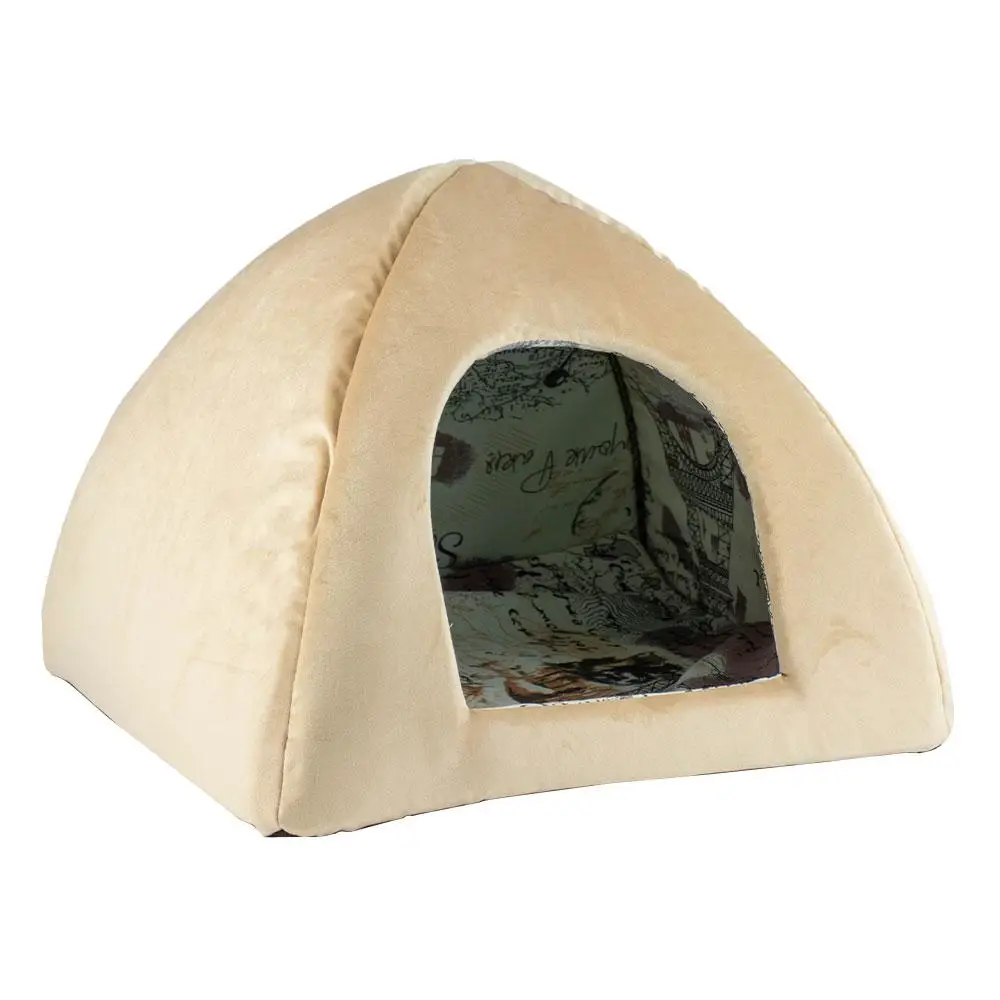 Дім Юрта "Пухнастики" (бежева) для котів 40*40*35...