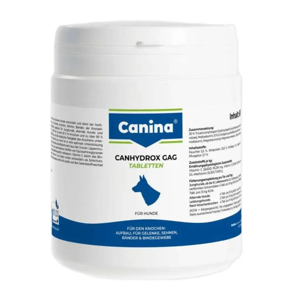 Canina Petvital Canhydrox GAG 360таб/600г препарат стимулює ріст і формування кісток, суглобів1